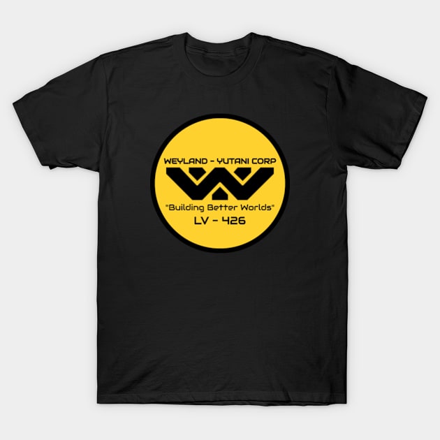 Weland-Yutani Corp Logo T-Shirt by Gamers Gear